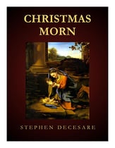 Christmas Morn Three-Part Mixed choral sheet music cover